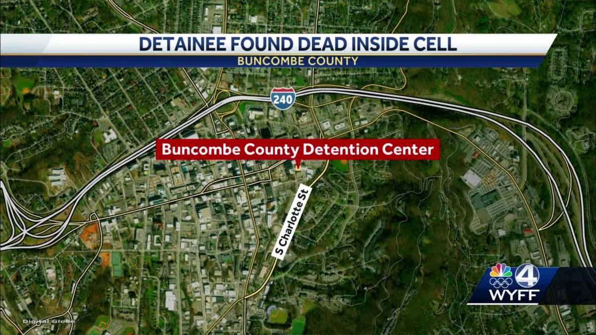 Detainee found dead at Buncombe County Detention Center, deputies say