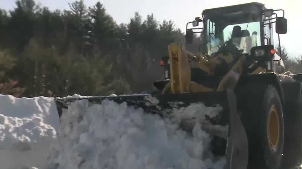 Crews work to remove snow after major storm