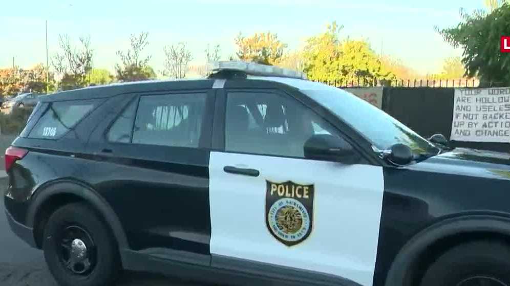 Sacramento police called to self-governing encampment as lease to stay expires Monday