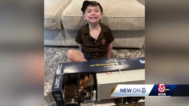 4-year-old who loves UPS trucks gets special birthday treat - Vimarsana News