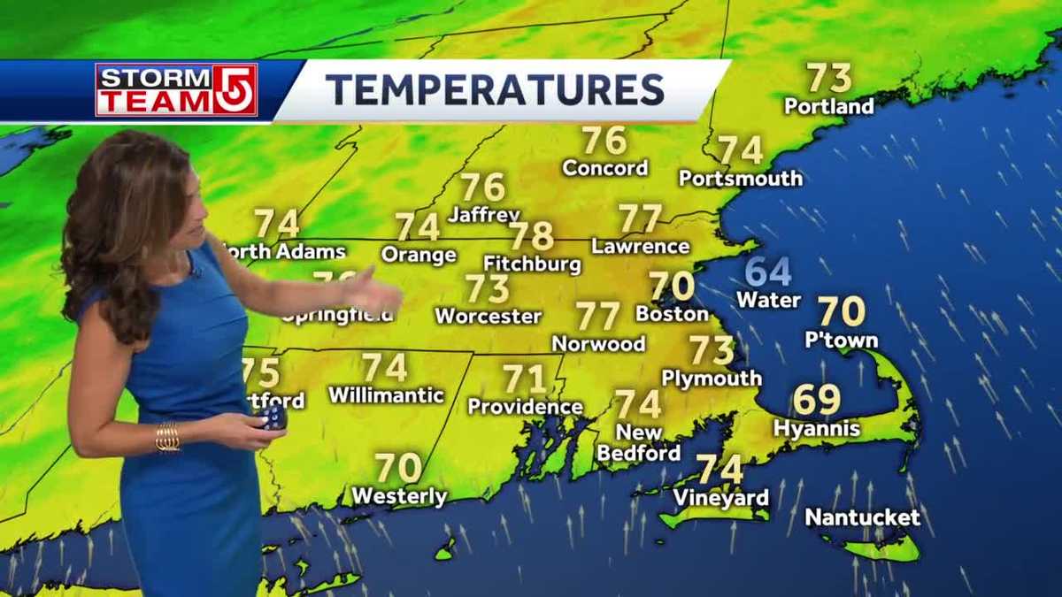 Video: Muggy air stays put Tuesday
