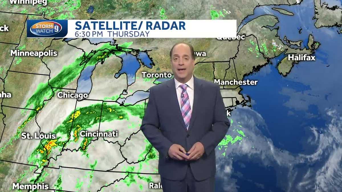 Update: Wet, cooler weather ahead