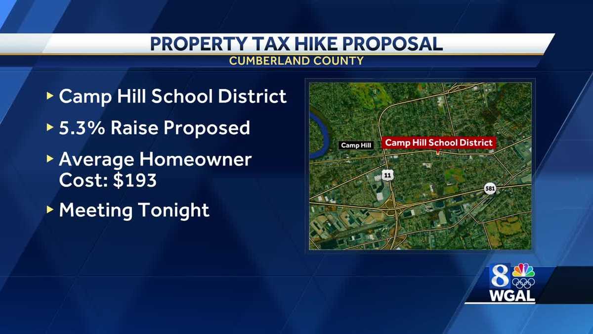 Cumberland County school district considers property tax hike