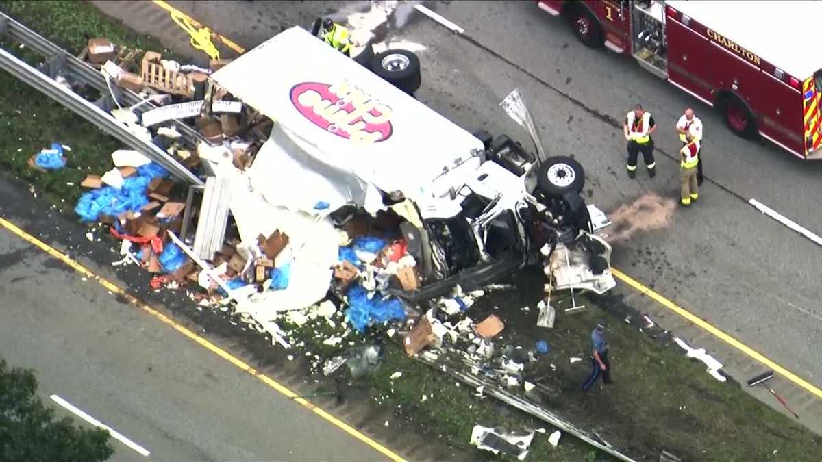 Driver faces drug charges after crash seriously injures truck driver on Mass. Pike