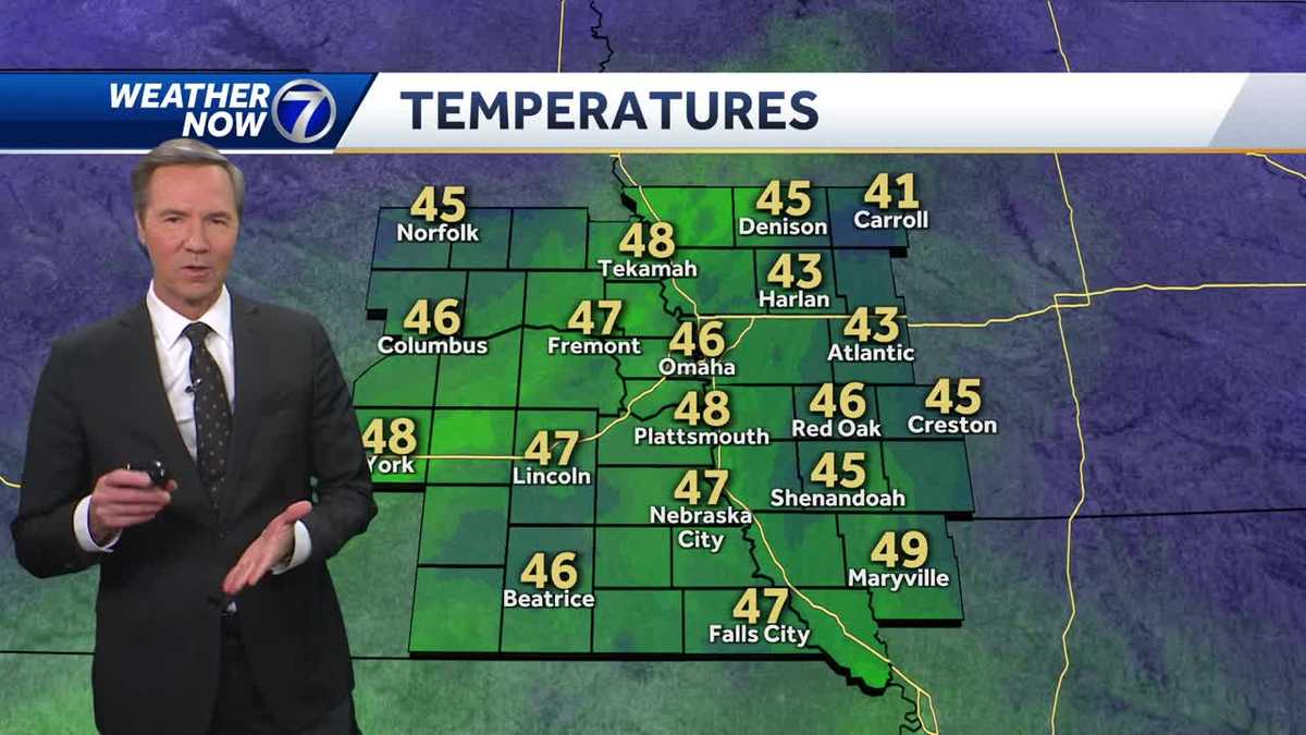 Cool but not cold in Omaha tonight with more sun for Thursday