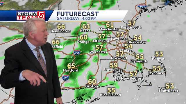 Video: Cool, damp start to weekend in Mass.