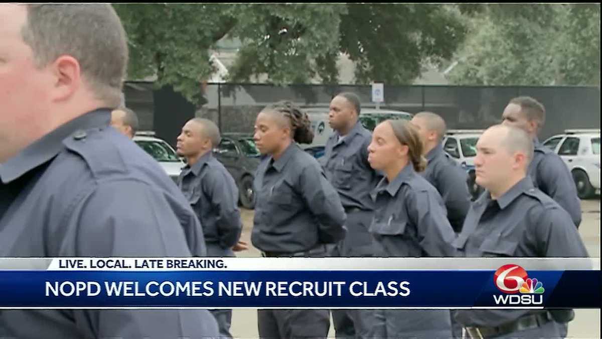 New Orleans police introduce newest recruit class
