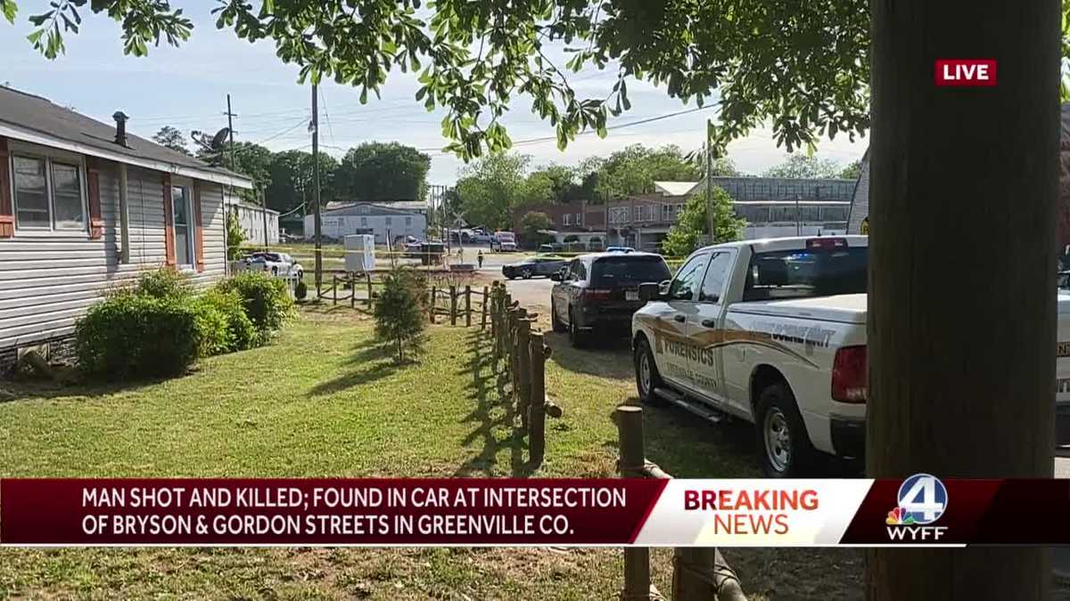 Coroner identifies man found shot inside vehicle in Greenville County ...