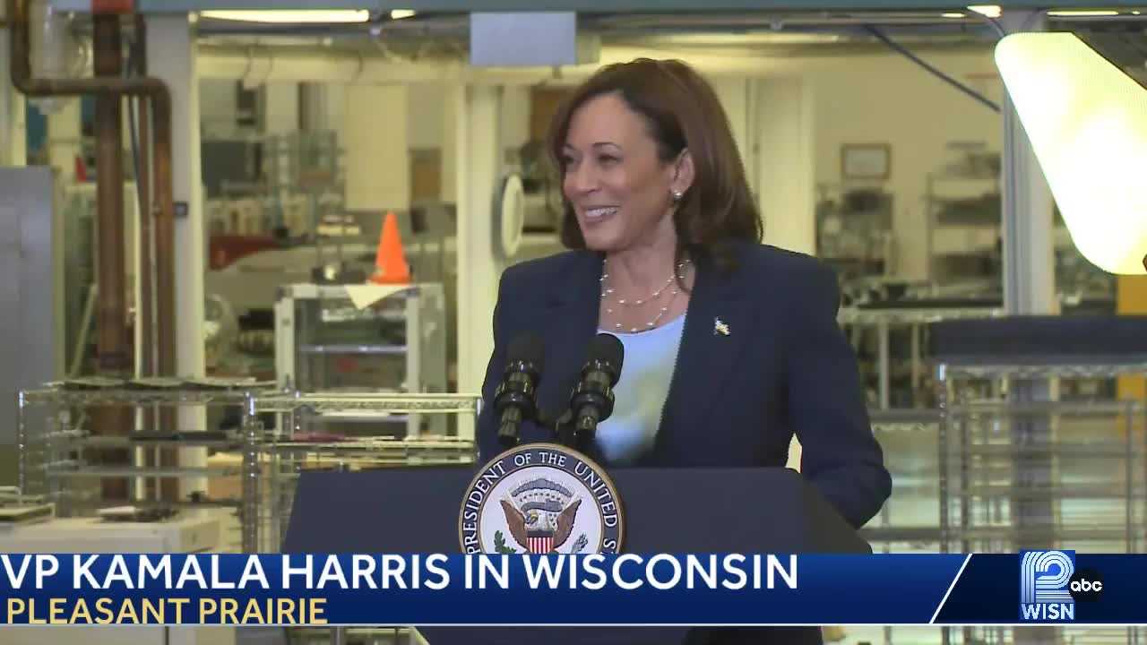 Vice President Kamala Harris In Milwaukee