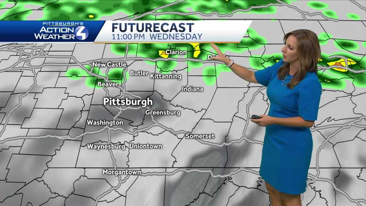 Scattered Storms today and tomorrow