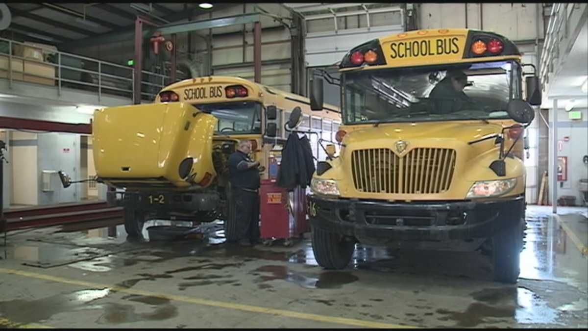 Cold weather leads to more maintenance on school buses