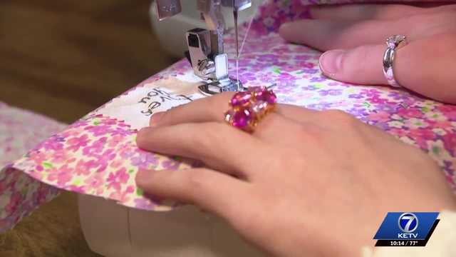 Gretna teen donates handmade pillows to foster children