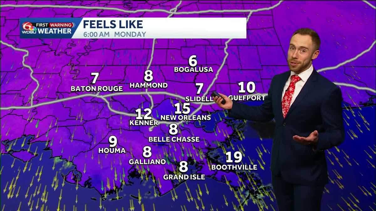 Isolated severe risk tomorrow-Sunday. Single digit wind chills by ...