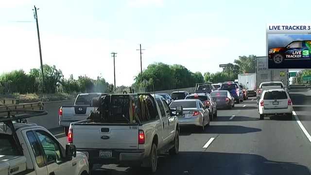 Pedestrian dies after hit by multiple vehicles on Highway 99 in Stockton 