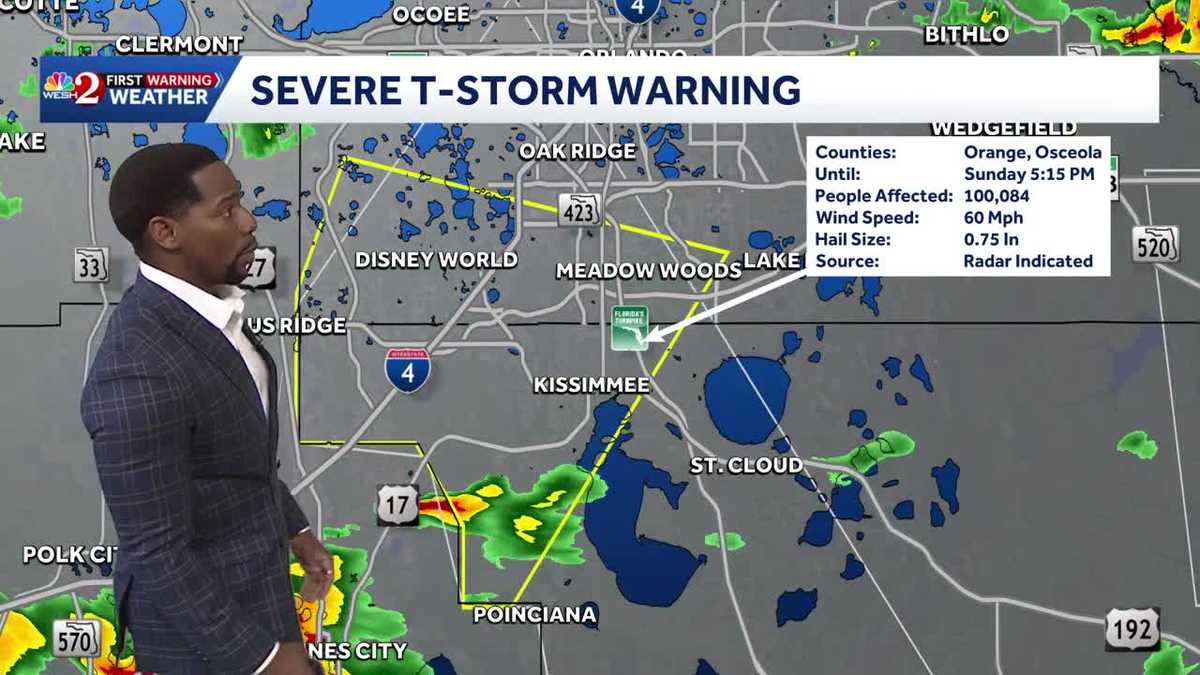 Strong to Severe Storms Today