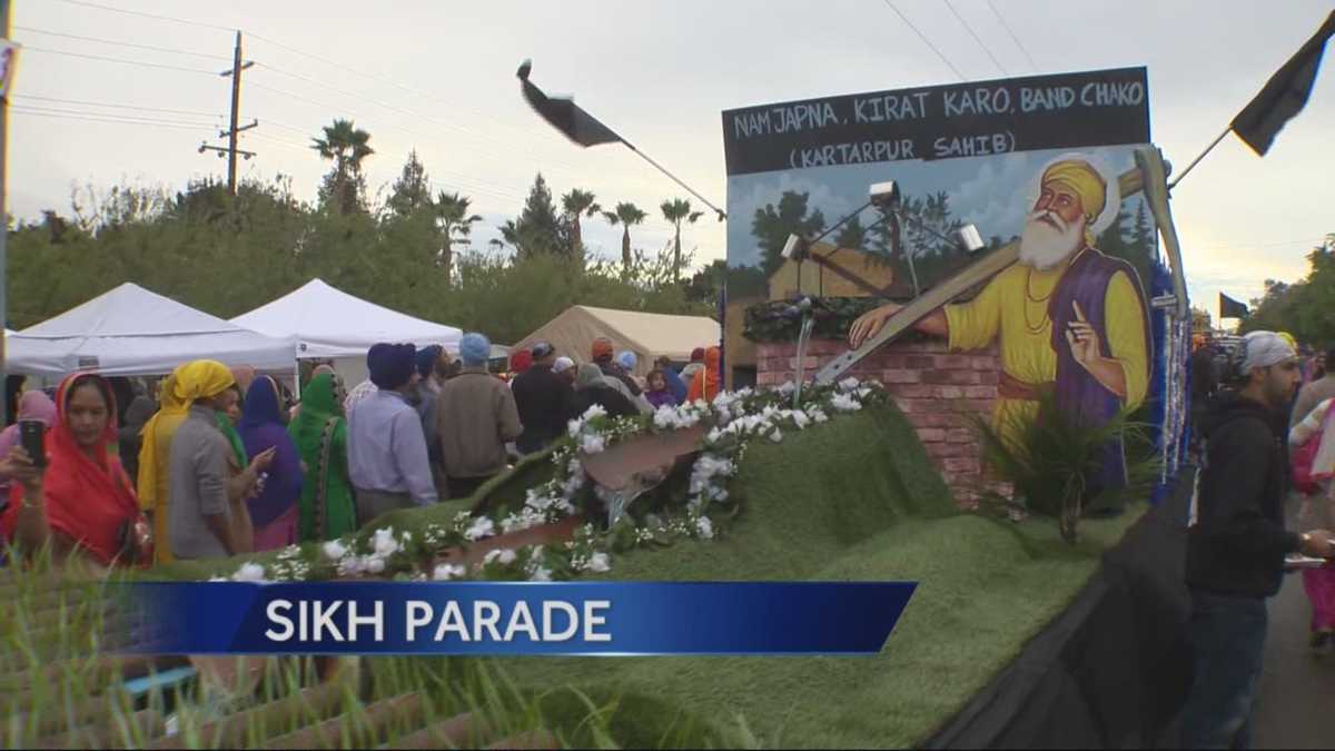 Despite rain, large turnout for Sikh Parade in Yuba City