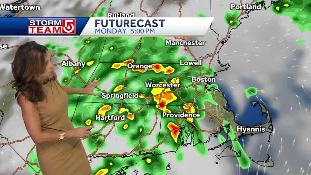 Video: Flood watch in effect with heavy rain in forecast
