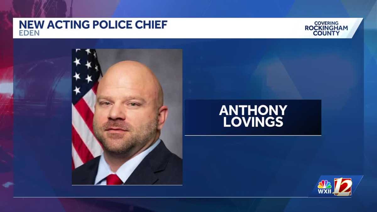 Eden Police Department appoints new acting chief of police