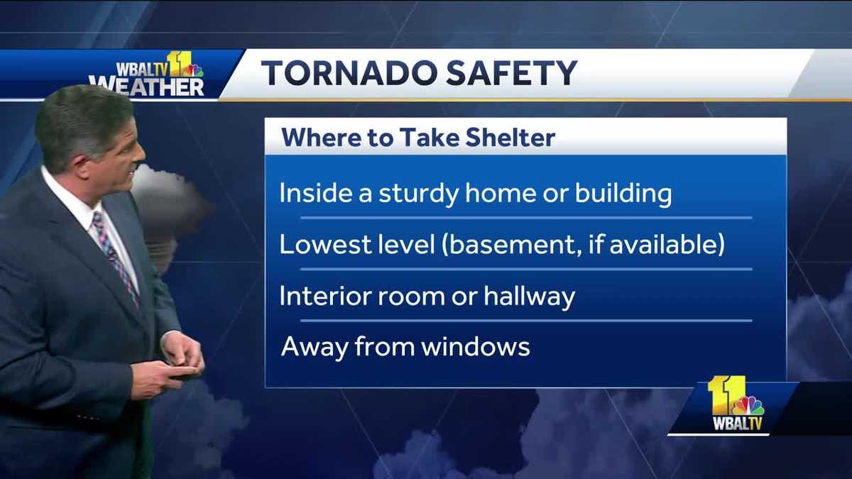 Weather Talk: What to do during a tornado