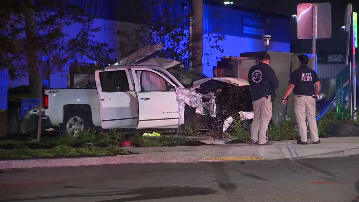 Person dies after nighttime crash involving two vehicles in Woburn