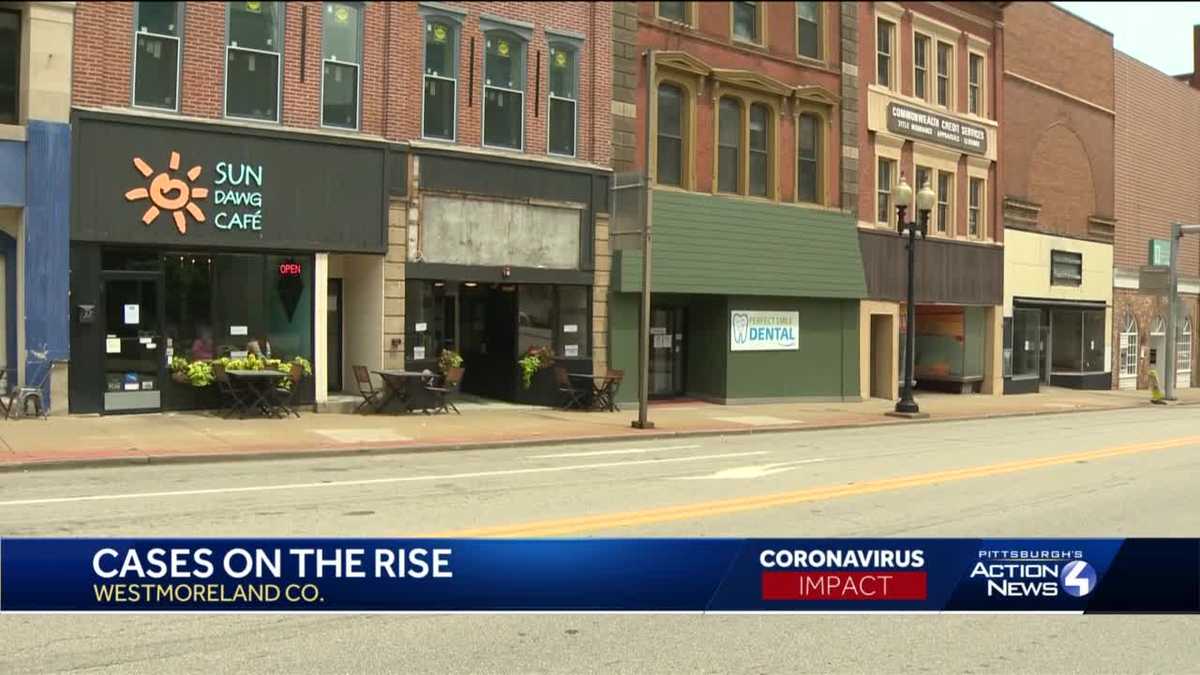 Westmoreland County sees increase in COVID 19 cases