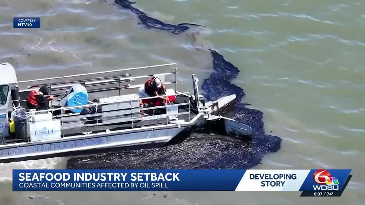 Oil spill closes oyster waters in Terrebonne Bay as seafood industry faces uncertainty