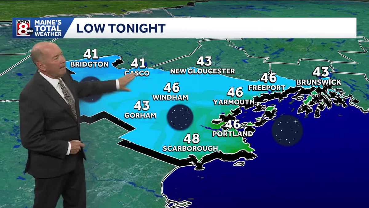 Tonight will be the coldest night of the season so far