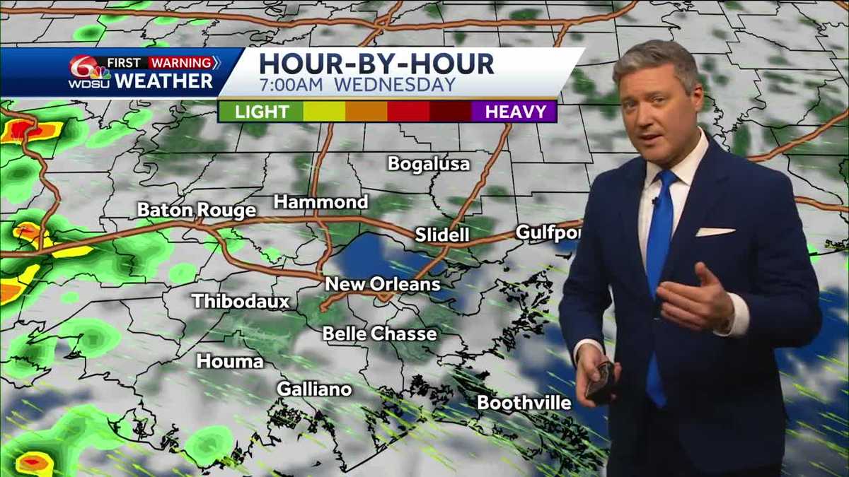 New Orleans weather forecast will a tornado hit New Orleans