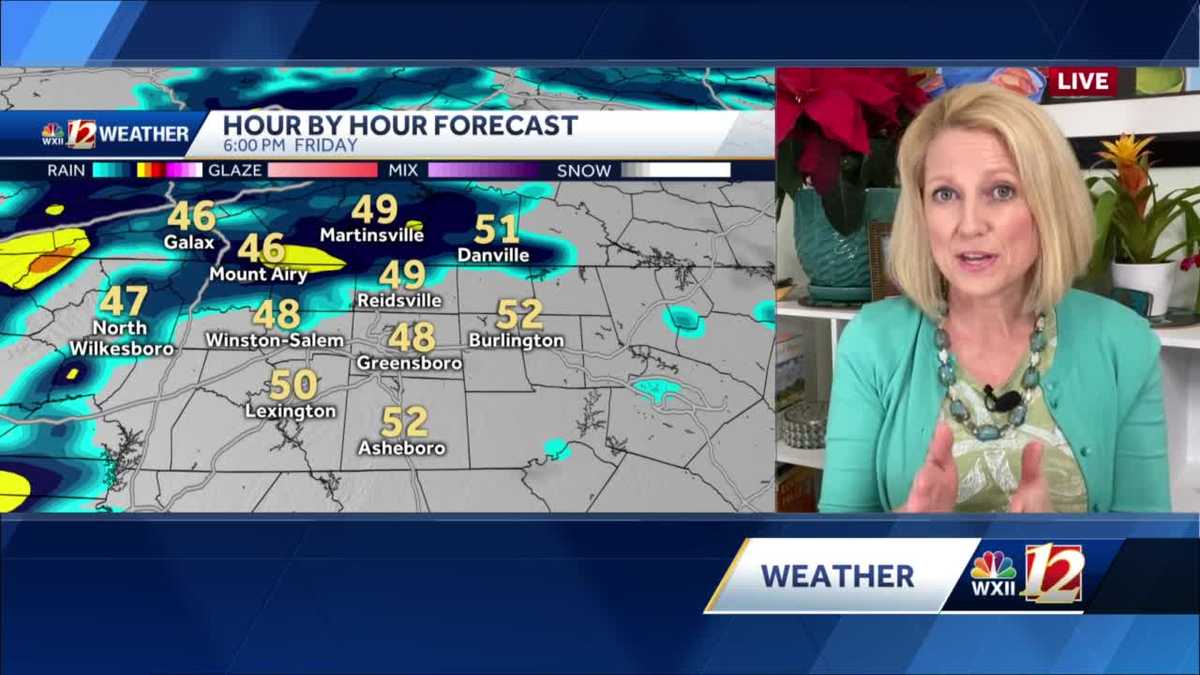 WATCH: Rain Arriving Late Friday Plus Isolated Thunderstorms