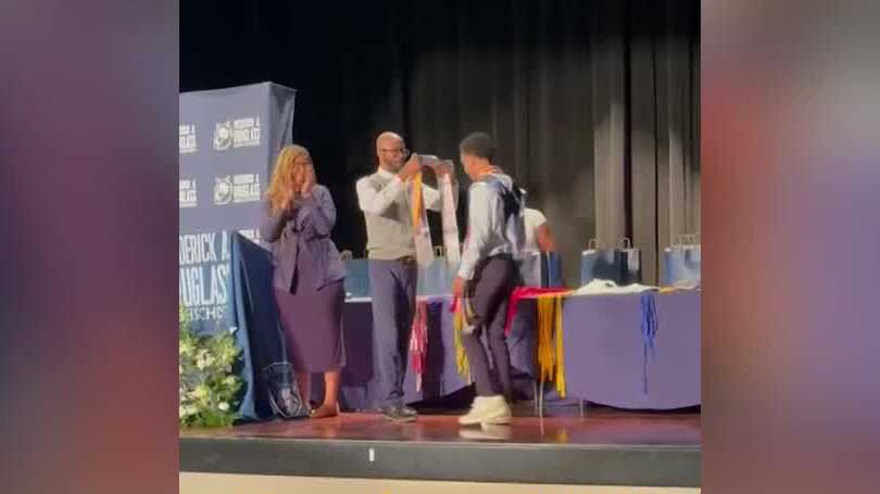 Frederick Douglass High School graduate makes history as first male valedictorian