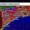 Gusty winds, cooler night