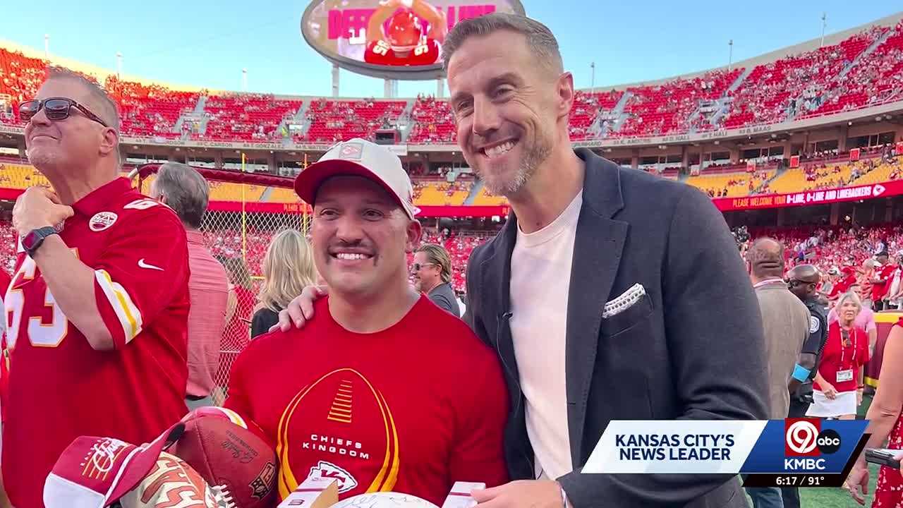 'Feels like a dream': Firefighter surprised with Super Bowl tickets before Chiefs game