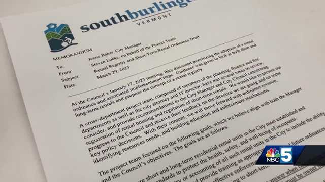 South Burlington city council officials draft ordinance that could impact rental properties - Vimarsana News