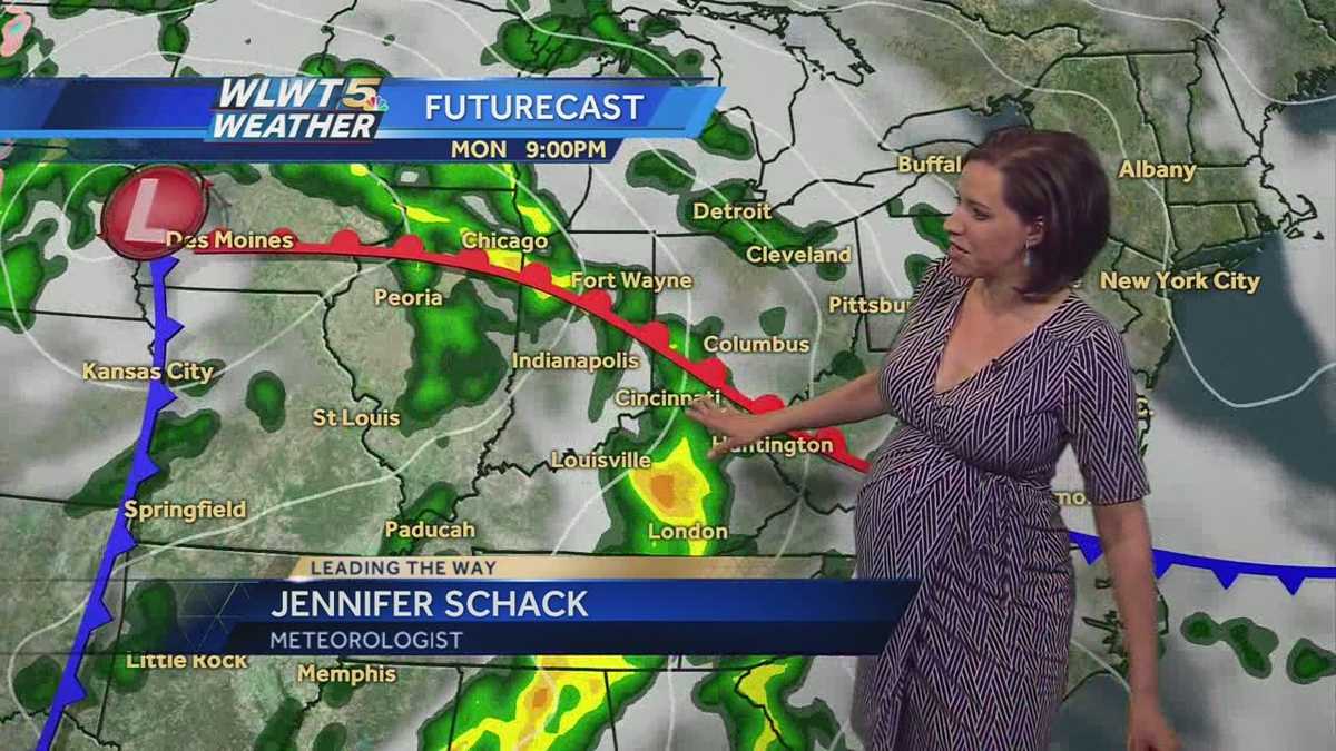 A Stormy Start to the Week