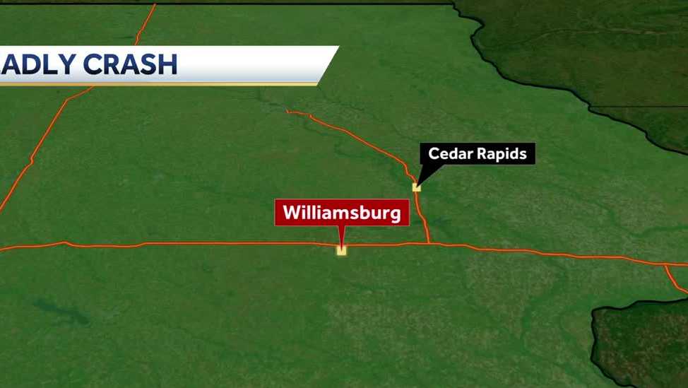 One killed, two injured in crash on Interstate 80 near Williamsburg