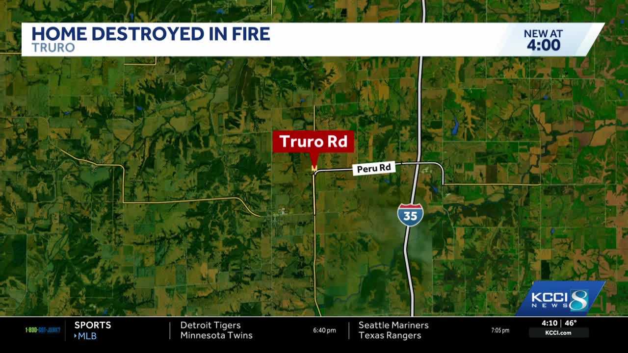 Rural Warren County home destroyed in fire, family and pets escape safely