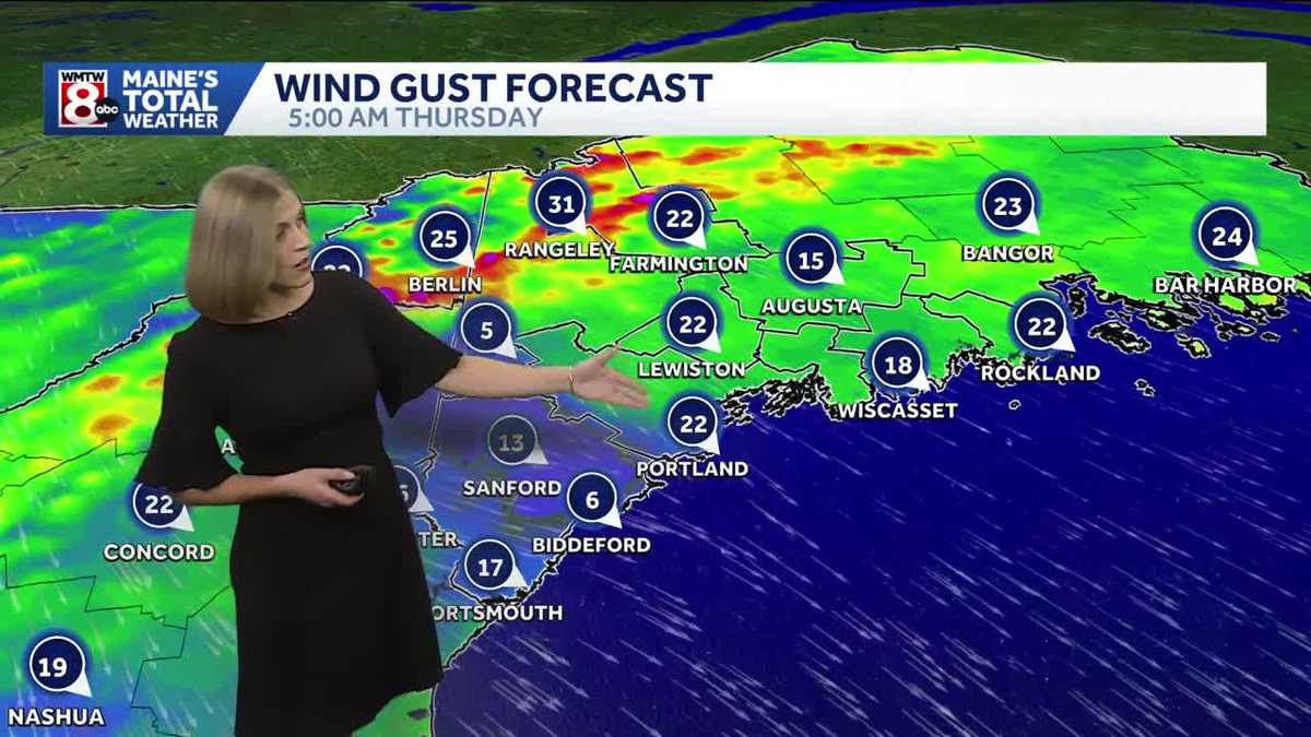 Bright and breezy Thursday