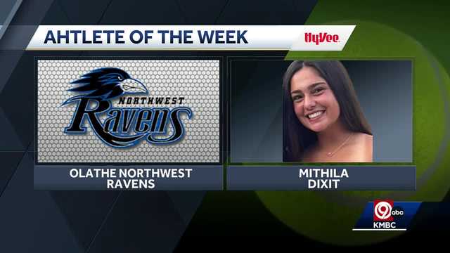 KMBC Hy-Vee Athlete of the Week: Mithila Dixit, Olathe Northwest