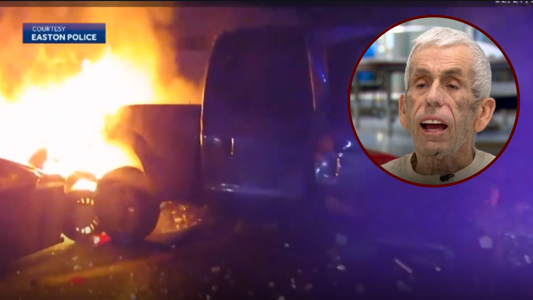 Mass. man grateful to good Samaritans who rescued him from burning car ...