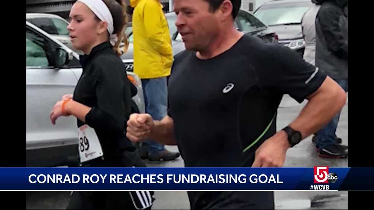 Father of Conrad Roy reaches Boston Marathon fundraising goal
