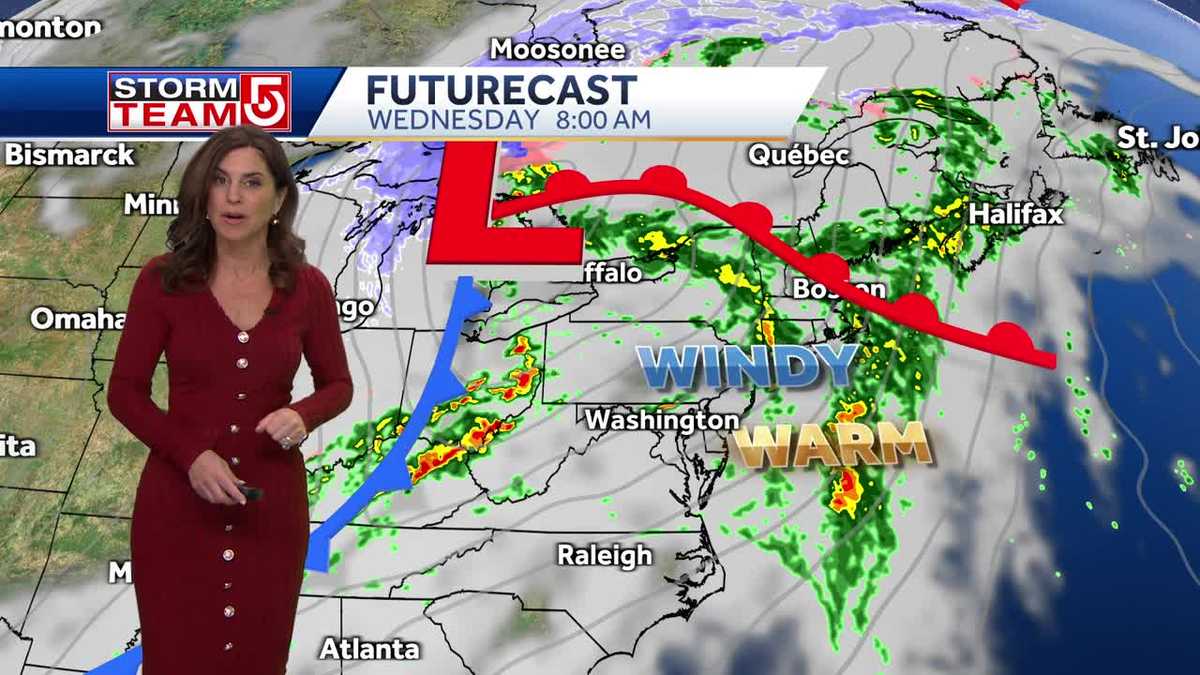 Video: Spring-like feel through middle of week