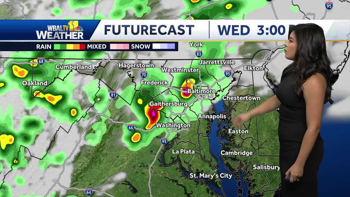 Impact Weather over next couple of days with thunderstorms