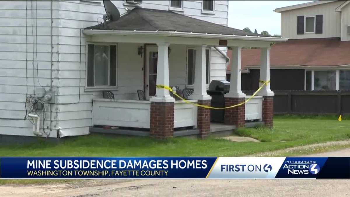 Homes evacuated due to possible mine subsidence in Fayette County