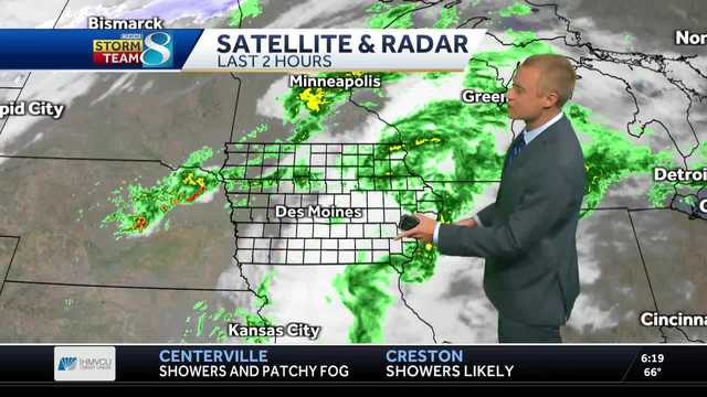 Iowa weather: Showers today before chilly air arrives - Vimarsana News