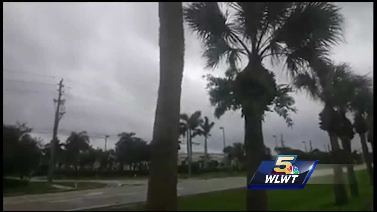West Palm Beach Conditions ahead of Hurricane Matthew