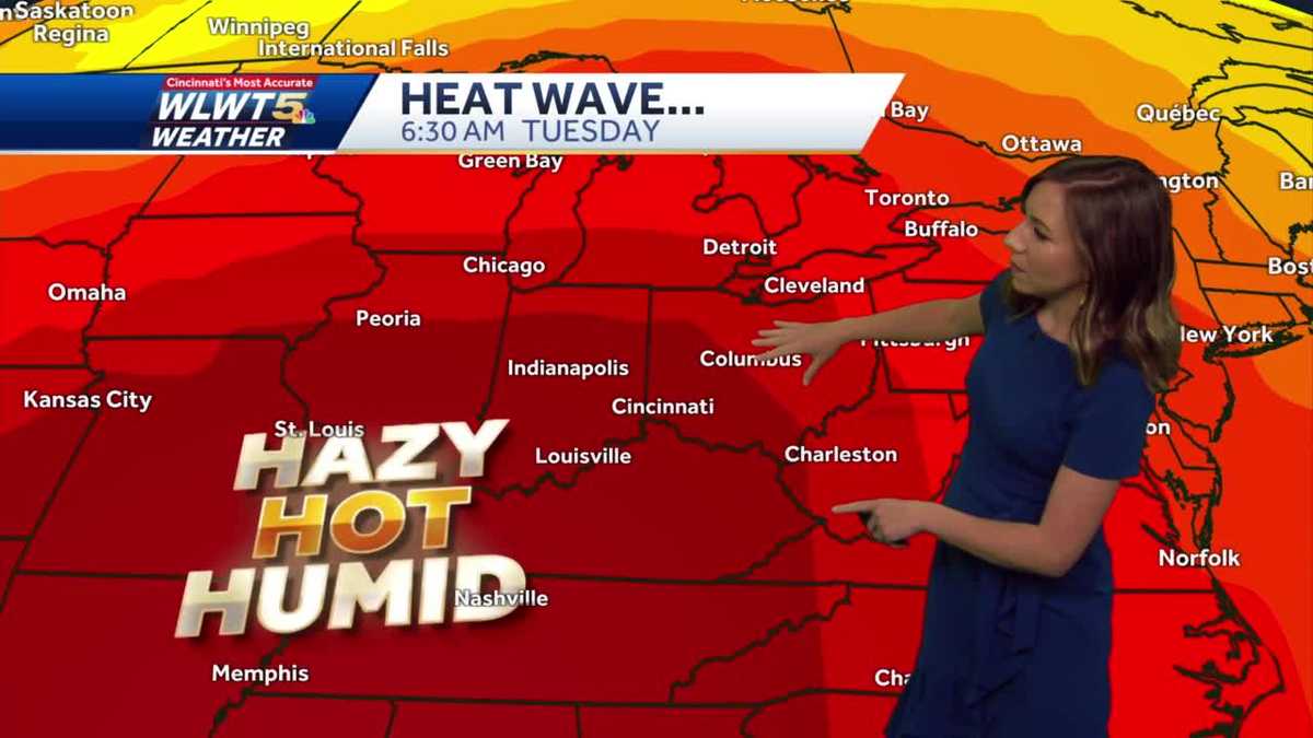 Extreme heat for the new week