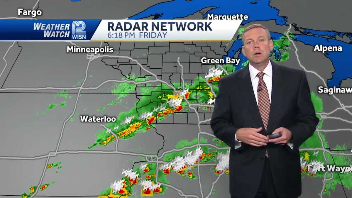 Videocast: Stormy Evening, But Not Weekend Washout