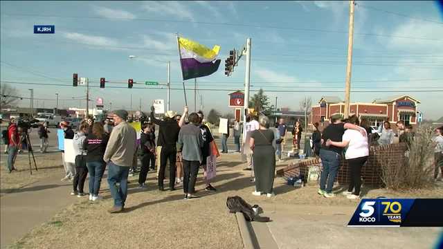 Owasso High School students hold walkout in honor of Nex Benedict - Vimarsana News