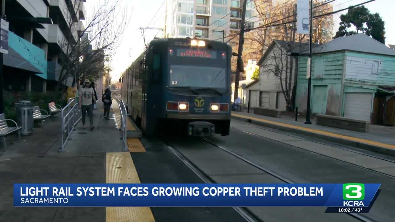 kcra.com - Peyton Headlee - SacRT's downtown light rail stations suspended due to construction