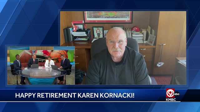 Video: Kansas City sports legends honor KMBC's Karen Kornacki